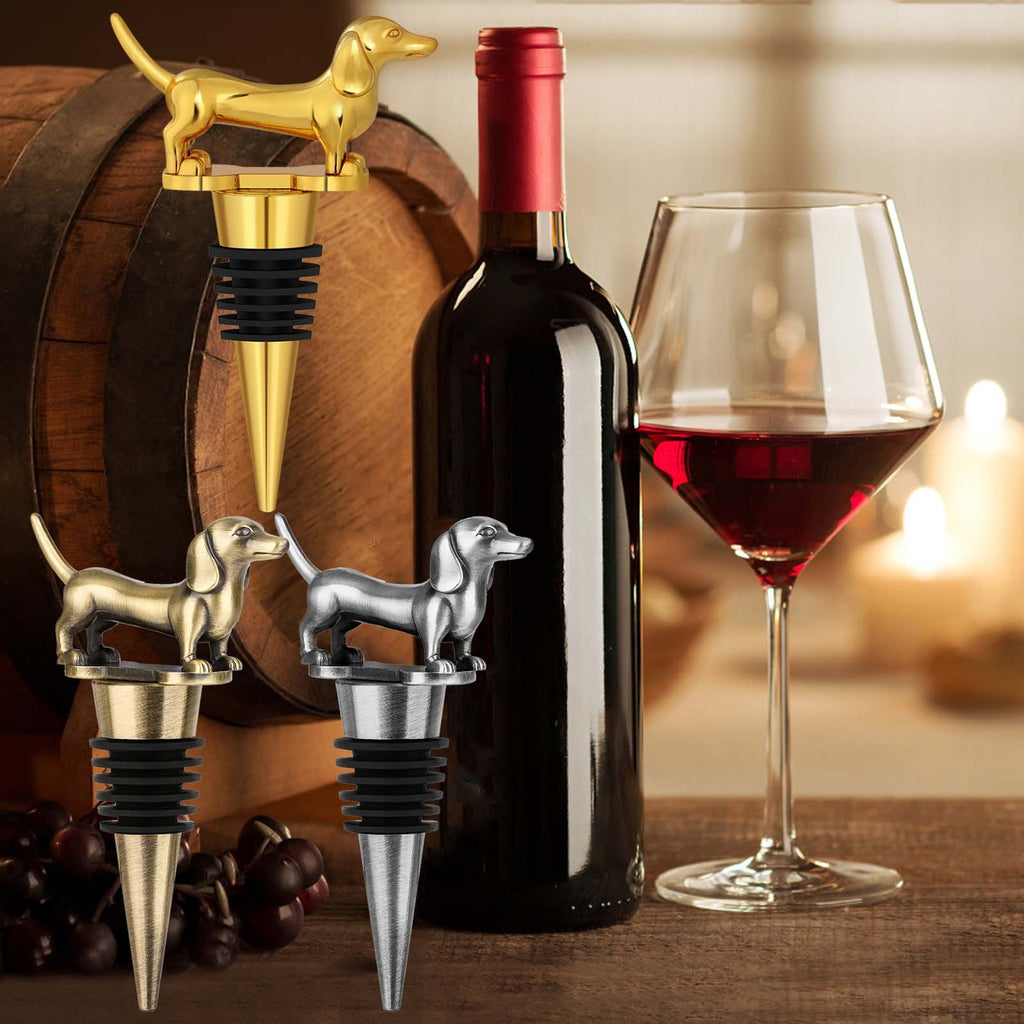 Dachshund Dog Wine & Champagne Stopper – Fun Gift for Pet Lovers