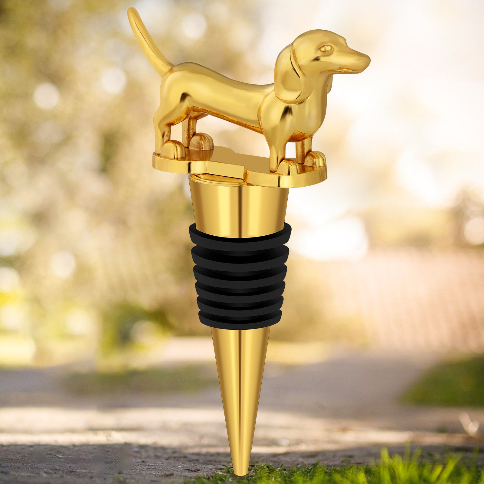 Dachshund Dog Wine & Champagne Stopper – Fun Gift for Pet Lovers