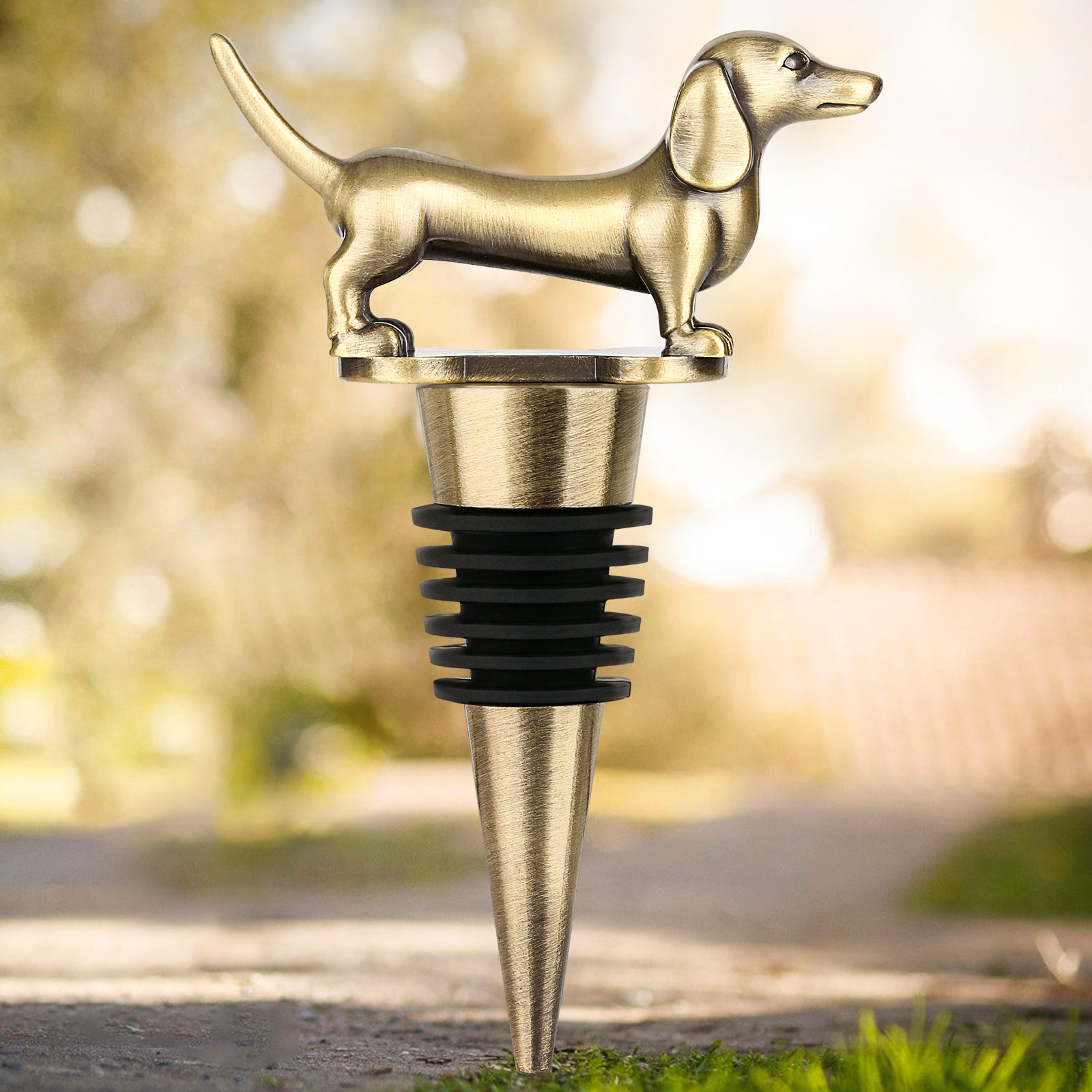 Dachshund Dog Wine & Champagne Stopper – Fun Gift for Pet Lovers
